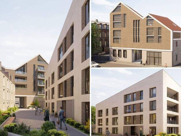 Studio zum Kauf - Neubau provisionsfrei 345.587 € 1 Zimmer 36,6 m² 2. Geschoss Fahrstraße 13 Innenstadt Erlangen 91054