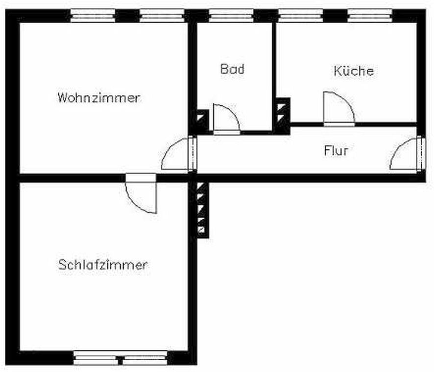 Wohnung zur Miete 350 € 2 Zimmer 64,1 m²<br/>Wohnfläche 4.<br/>Geschoss Dittrichplatz 9 Neundorfer Vorstadt Plauen 08523