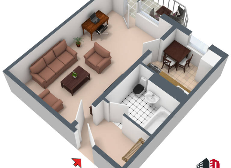 Studio zur Miete 194 € 1 Zimmer 35 m² 3. Geschoss frei ab 01.04.2026 Schützenplatz 29 Zeitz 06712