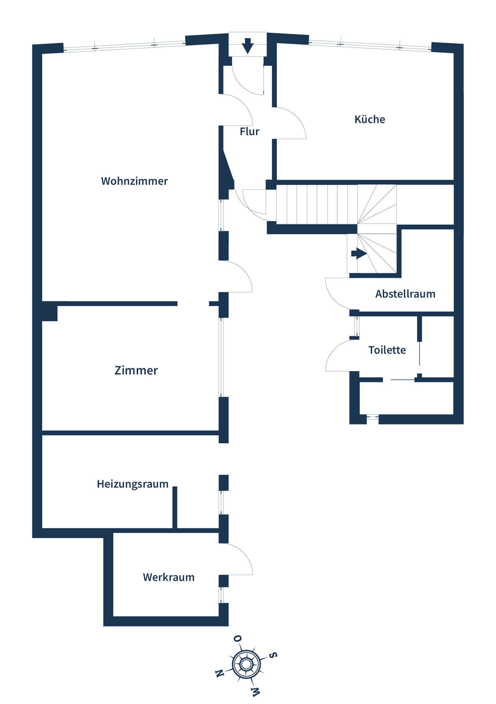 Reihenmittelhaus zum Kauf 225.000 € 4 Zimmer 103 m²<br/>Wohnfläche 122 m²<br/>Grundstück Delkenheim - Mitte Wiesbaden 65205