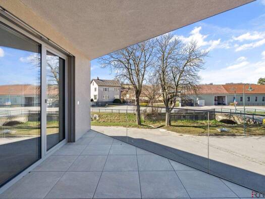 Terrassenwohnung zum Kauf - Erstbezug 289.000 € 2 Zimmer 54,6 m² 1. Geschoss frei ab sofort Bachgasse 1 Wolkersdorf im Weinviertel 2122
