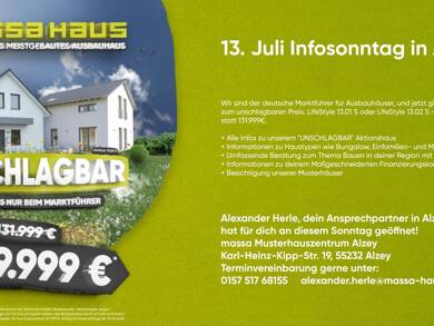 Bungalow zum Kauf 780.000 € 3 Zimmer 97 m² 780 m² Grundstück Worms 67547