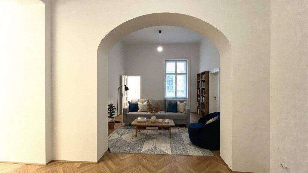 Wohnung zur Miete 2.461 € 4 Zimmer 123,1 m² 3. Geschoss Wien 1010