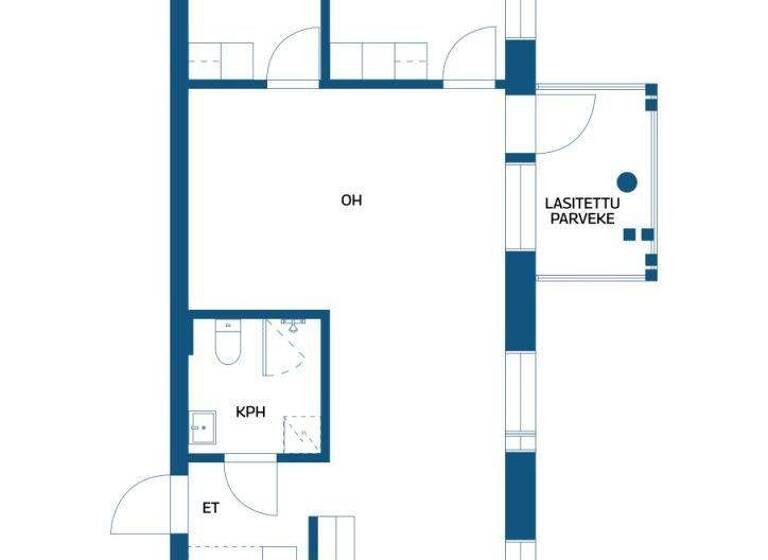Studio zum Kauf 239.000 € 3 Zimmer 61 m² 2. Geschoss Leinelänkaari 1b Vantaa 01340