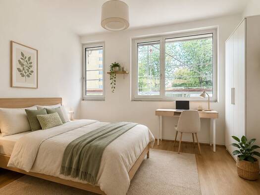 Wohnung zur Miete - Erstbezug 1.079 € 2 Zimmer 52,6 m² Villacher Vorstadt Klagenfurt am Wörthersee 9020