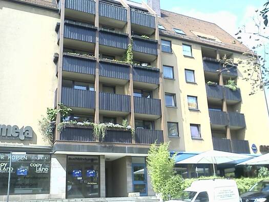 Wohnung zur Miete 650 € 1 Zimmer 35 m² Geschoss 2/5 frei ab sofort Hirschelgasse 1 Sebald Nürnberg 90403