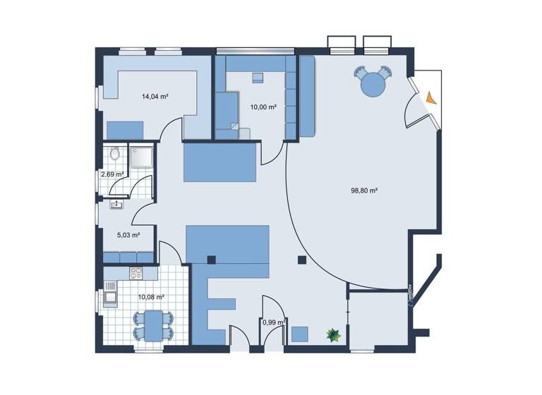 Bürogebäude zur Miete 1.470 € 144 m² Bürofläche Pöttmes 86554
