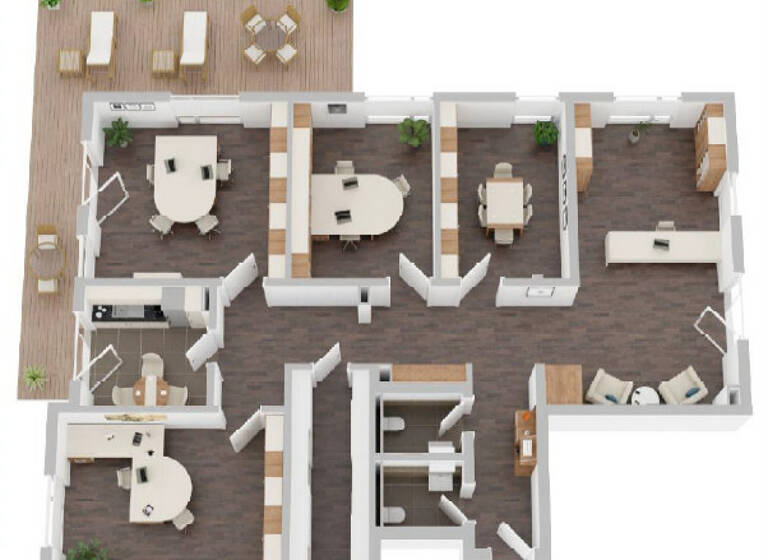 Bürofläche zur Miete - Erstbezug 2.022 € 5 Zimmer 164,7 m² Bürofläche Haselünne 49740