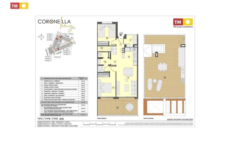 Penthouse zum Kauf provisionsfrei 285.000 € 3 Zimmer 58 m² Calle Benissa Torrevieja 03186