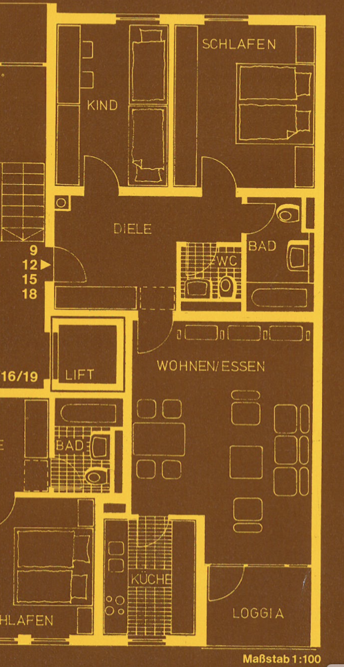 Penthouse zum Kauf als Kapitalanlage geeignet 278.000 € 3 Zimmer 79 m²<br/>Wohnfläche Bad Kissingen Bad Kissingen 97688