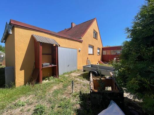 Doppelhaushälfte zum Kauf 115.000 € 4 Zimmer 130 m² 357 m² Grundstück Pinnow 16278