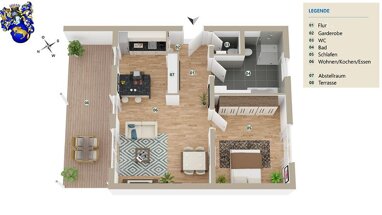 Wohnung zum Kauf provisionsfrei 298.572 € 2 Zimmer 83,8 m² frei ab 01.04.2025 Kues Bernkastel-Kues 54470