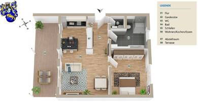 Wohnung zum Kauf - Neubau provisionsfrei 298.572 € 2 Zimmer 83,8 m² frei ab sofort Kues Bernkastel-Kues 54470