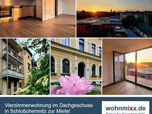Wohnung zur Miete 635 € 4 Zimmer 88 m² 4. Geschoss frei ab 01.12.2026 Altendorfer Straße 44 Schloßchemnitz Chemnitz 09113