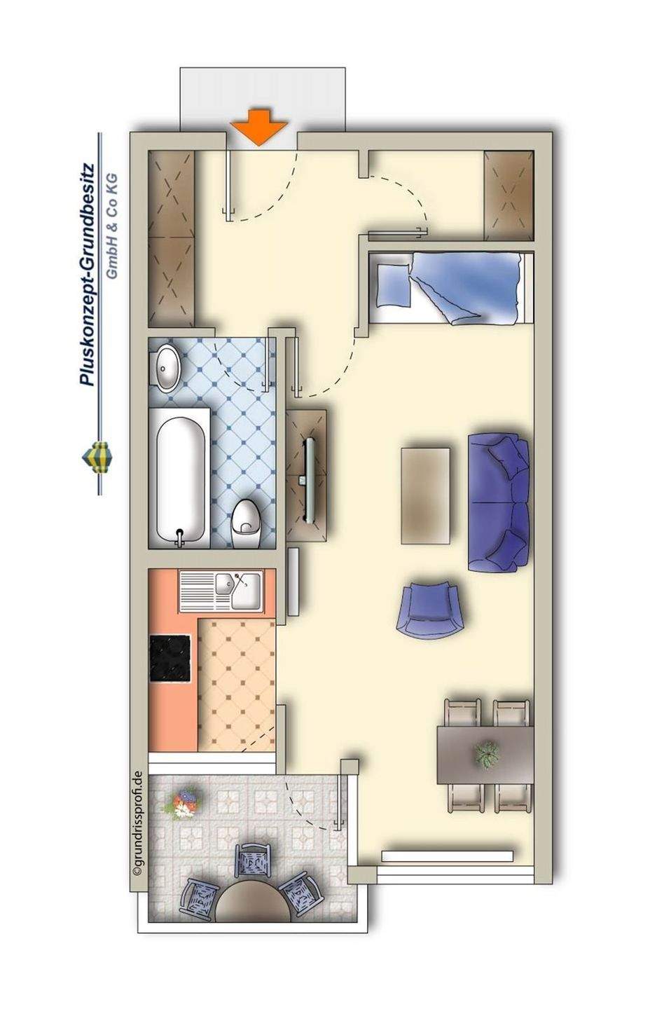 Immobilie in Celle - Top-Anlage - Apartment Erstbezug nach Renovierung - Bild 1