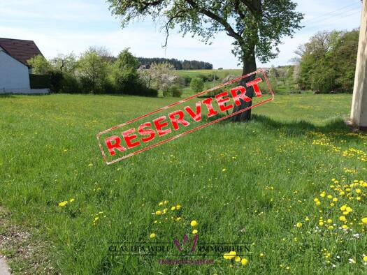 Grundstück zum Kauf provisionsfrei 95.000 € 1.671 m² Grundstück Steinbach Feuchtwangen 91555