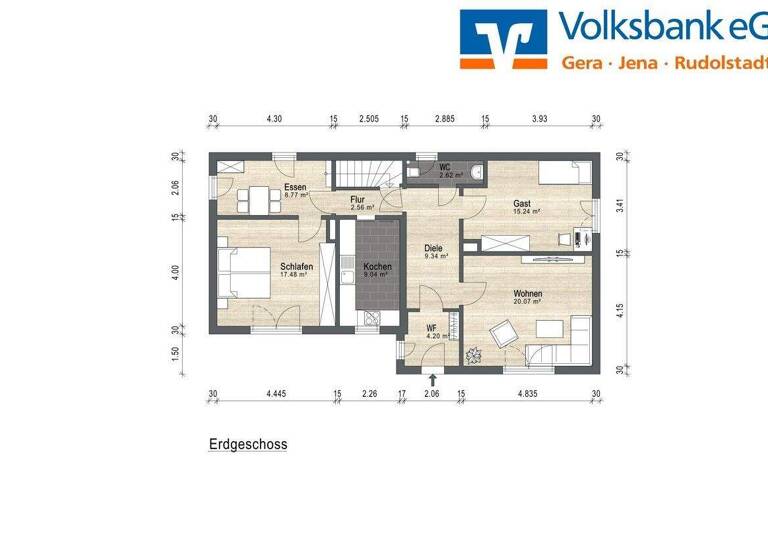 Einfamilienhaus zum Kauf 148.000 € 120 m² 872 m² Grundstück West Rudolstadt 07407