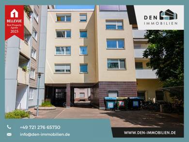Wohnung zum Kauf 289.000 € 3 Zimmer 88,6 m² 3. Geschoss Karlsruhe 76133