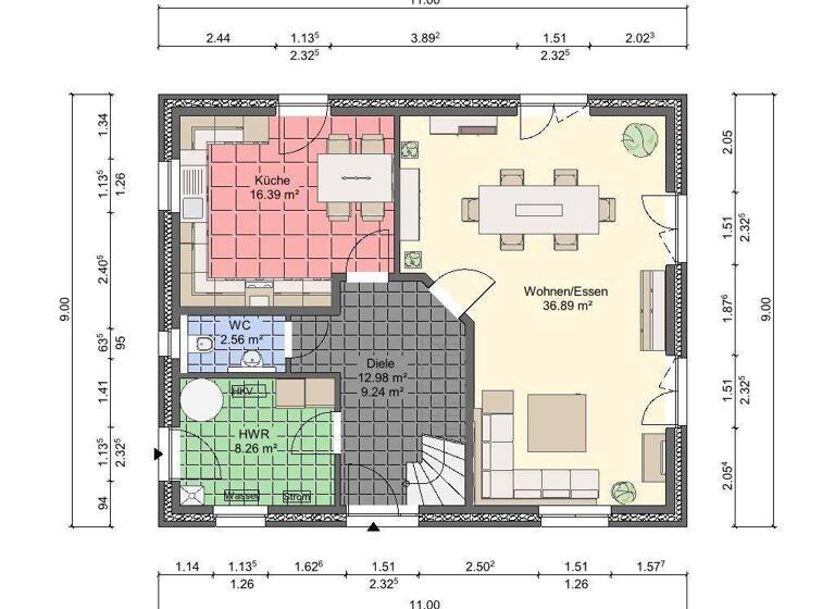 Einfamilienhaus zum Kauf 414.820 € 4 Zimmer 129 m² 532 m² Grundstück Ahrensbök Ahrensbök / Barghorst 23623