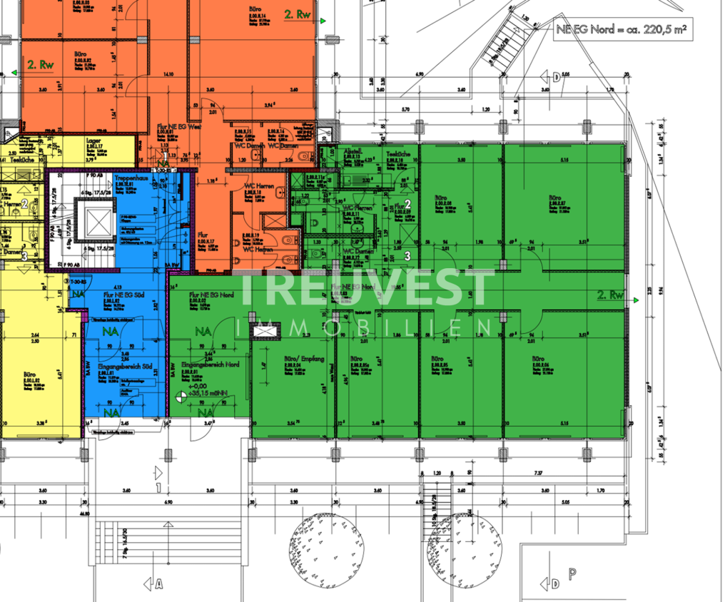 Bürofläche zur Miete provisionsfrei 14 € 215,2 m²<br/>Bürofläche ab 215,2 m²<br/>Teilbarkeit Heerdt Düsseldorf 40549