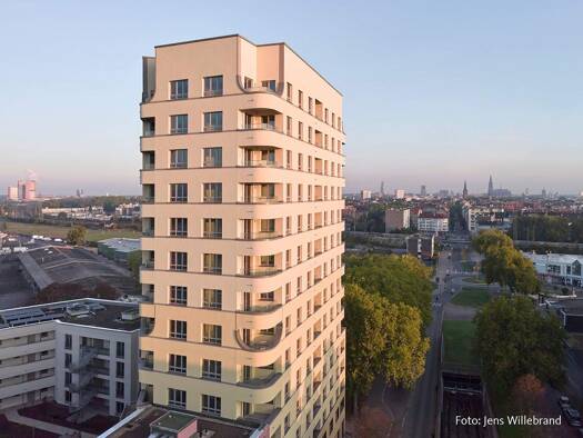 Wohnung zur Miete 1.737 € 2 Zimmer 82,7 m² 9. Geschoss frei ab 01.01.2026 Bonner Str. 168 Bayenthal Köln 50968