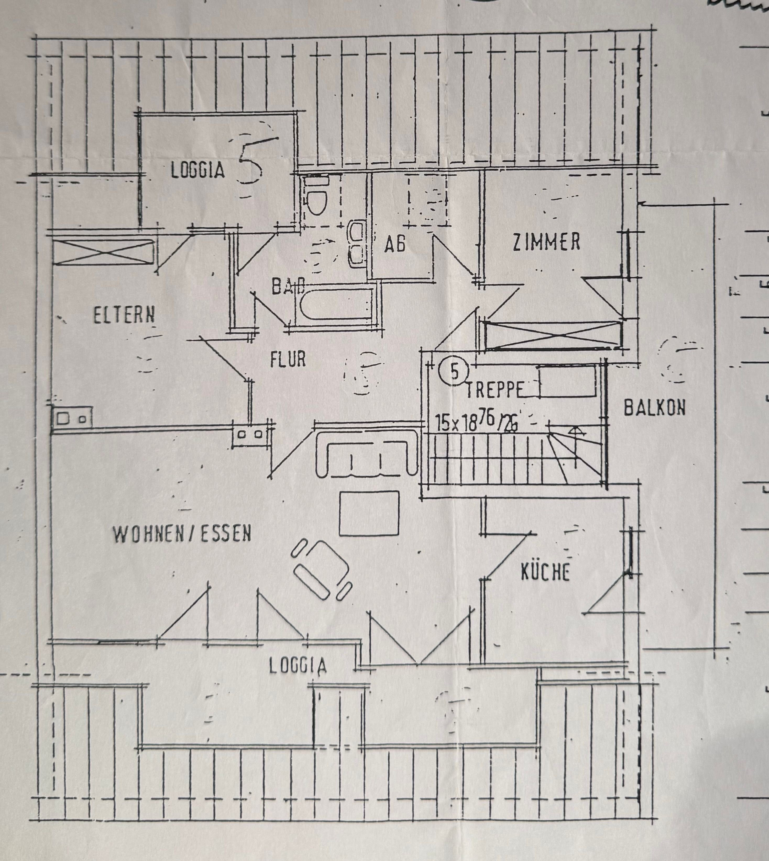 Wohnung zur Miete 1.100 € 3 Zimmer 100 m²<br/>Wohnfläche 2.<br/>Geschoss ab sofort<br/>Verfügbarkeit Mörlheim Landau in der Pfalz 76829