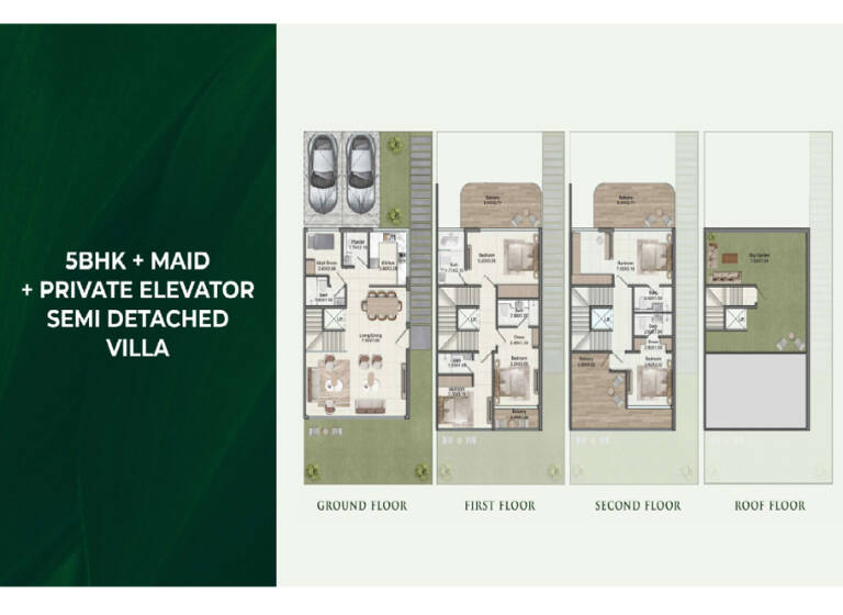 Villa zum Kauf - Erstbezug provisionsfrei 1.174.233 € 6 Zimmer 343,7 m² 120,8 m² Grundstück Dubai