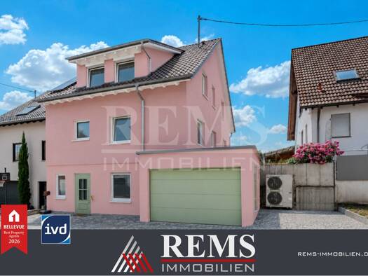 Doppelhaushälfte zur Miete - Erstbezug 2.320 € 7,5 Zimmer 181,7 m² 272 m² Grundstück frei ab 01.08.2026 Schornbach Schorndorf 73614