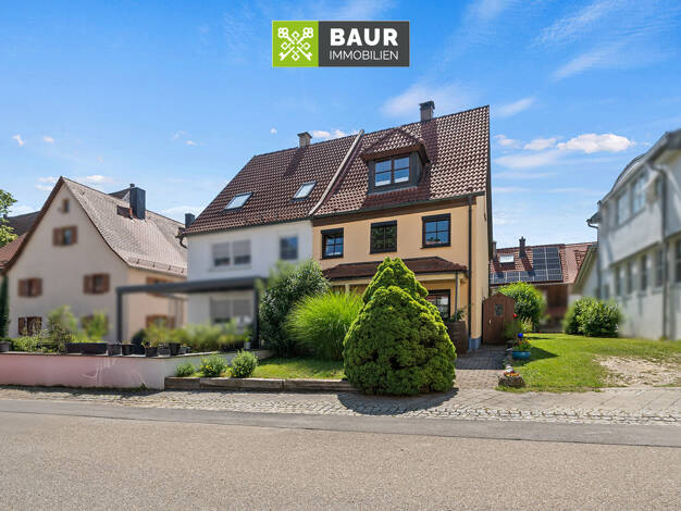Doppelhaushälfte zum Kauf 298.000 € 5 Zimmer 114 m² 121 m² Grundstück Oberkirchberg Illerkirchberg 89171