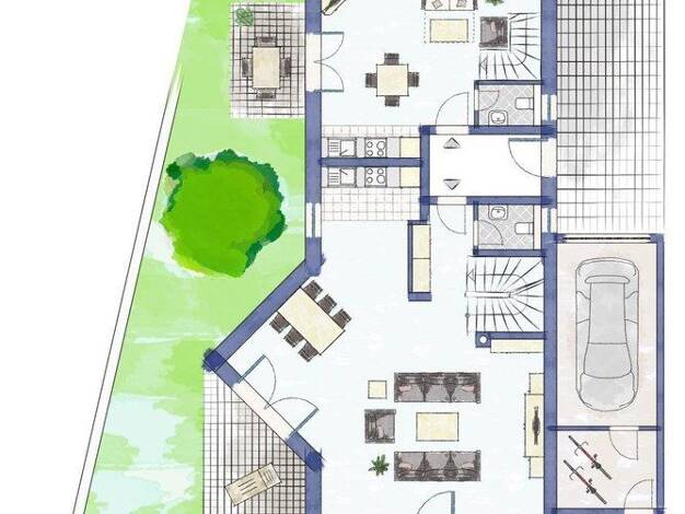 Einfamilienhaus zur Miete - Erstbezug 6 Zimmer 216 m² 416 m² Grundstück frei ab sofort Bachstraße 12 Orthofen Sulzemoos 85254