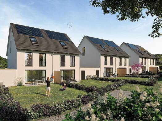 Doppelhaushälfte zum Kauf - Neubau provisionsfrei 453.000 € 4 Zimmer 125,4 m² 207,9 m² Grundstück frei ab sofort Neibsheim Bretten 75015