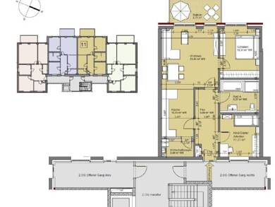 Studio zur Miete - Erstbezug 1.300 € 3 Zimmer 84,5 m² 2. Geschoss Behnsrade 10 Lohbrügge Hamburg 21031
