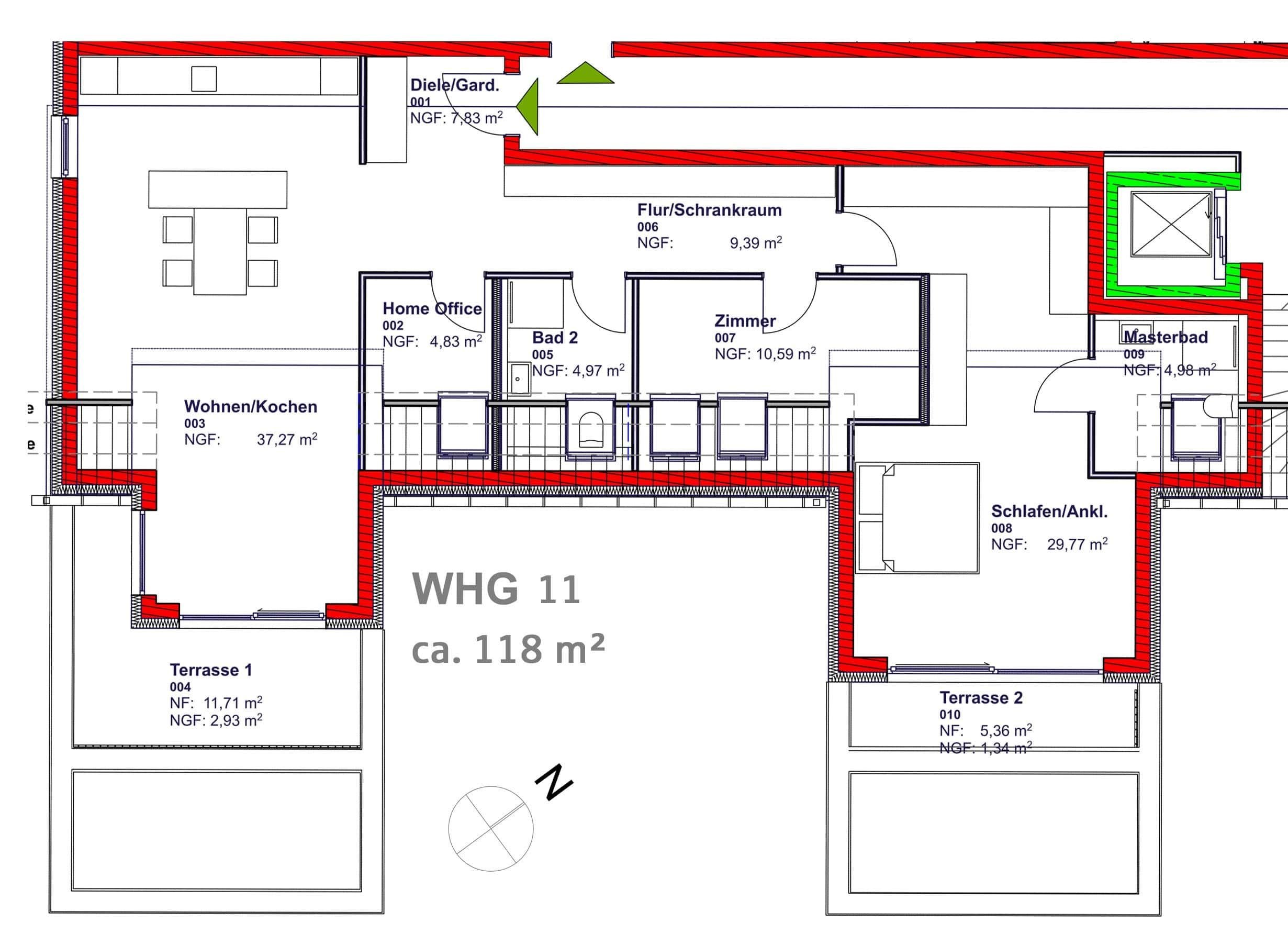 Wohnung zur Miete 1.720 € 4 Zimmer 118 m²<br/>Wohnfläche 2.<br/>Geschoss 01.04.2025<br/>Verfügbarkeit Limbach 1 Schwabach 91126