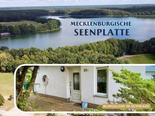 Bungalow zum Kauf provisionsfrei 85.000 € 3 Zimmer 50 m² 142 m² Grundstück Sternsiedlung Schwarz 17252