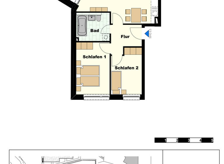 Wohnung zum Kauf - Erstbezug 492.300 € 3 Zimmer 66,3 m² Wesselburer Weg 18 Osdorf Hamburg 22549