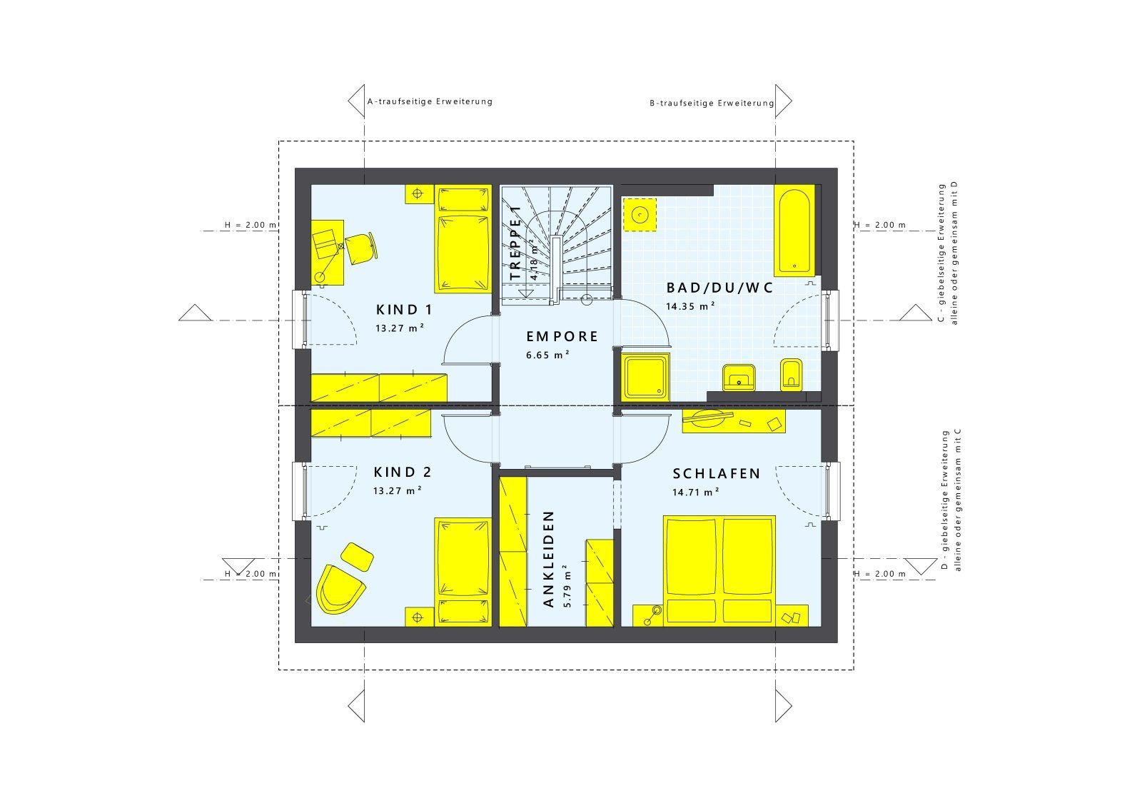 Einfamilienhaus zum Kauf 308.000 € 5 Zimmer 143 m²<br/>Wohnfläche 512 m²<br/>Grundstück Westerbauer - Nord Hagen 58135