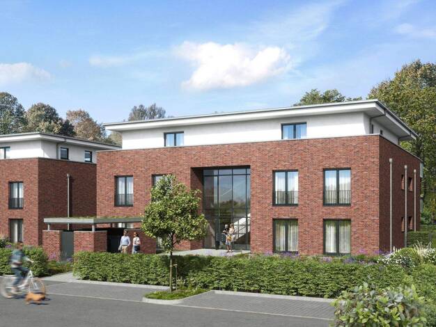 Wohnung zur Miete - Erstbezug 1.300 € 96,2 m² EG frei ab sofort An der Schlossmühle 14 Heessen Hamm 59073