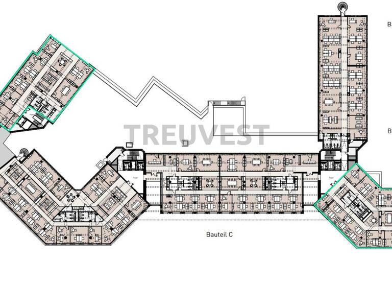 Bürofläche zur Miete provisionsfrei 22,50 € 436,4 m² Bürofläche teilbar ab 436,4 m² Stadtmitte Düsseldorf 40211