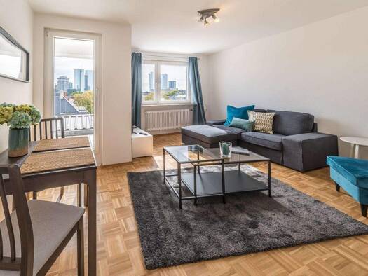Wohnung zur Miete 1.820 € 2 Zimmer 45 m² 8. Geschoss frei ab 01.04.2026 Westend-Süd Frankfurt am Main 60323