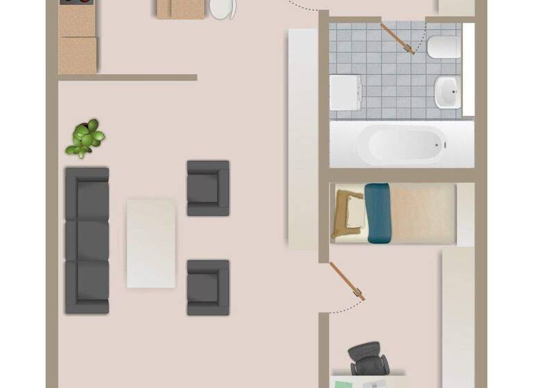 Wohnung zum Kauf 149.000 € 2 Zimmer 56 m² Europaring 18-20 Winsen Winsen (Luhe) 21423