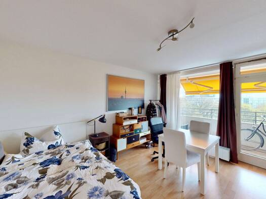 Wohnung zum Kauf 308.000 € 1 Zimmer 32,4 m² 4. Geschoss Schwabing-Freimann München 80804