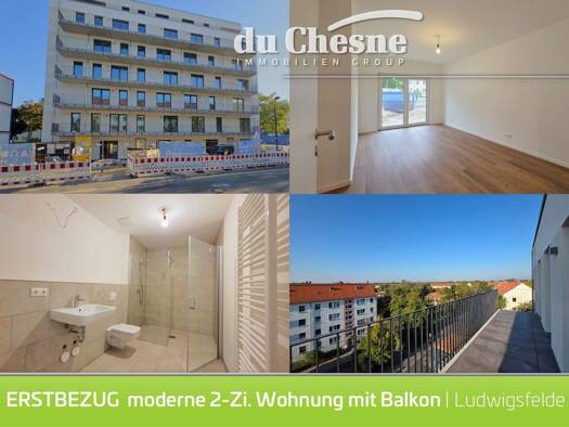 Wohnung zur Miete 879 € 2 Zimmer 60,5 m² frei ab sofort Ludwigsfelde 14974