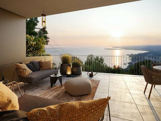 Terrassenwohnung zum Kauf - Erstbezug 3 Zimmer 90,2 m² Am Vögel 6 Lochau 6911