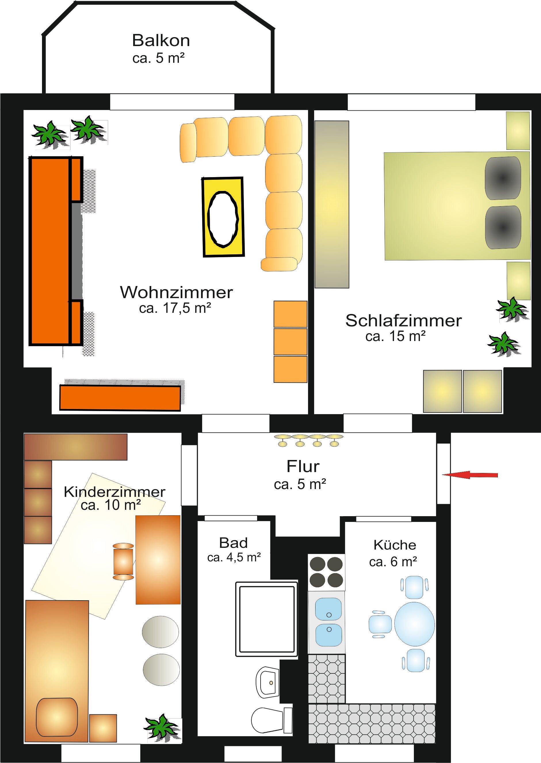 Wohnung zur Miete 379 € 3 Zimmer 60,3 m²<br/>Wohnfläche 2.<br/>Geschoss ab sofort<br/>Verfügbarkeit Hüttengrundstraße 34 Hohenstein-Ernstthal Hohenstein-Ernstthal 09337