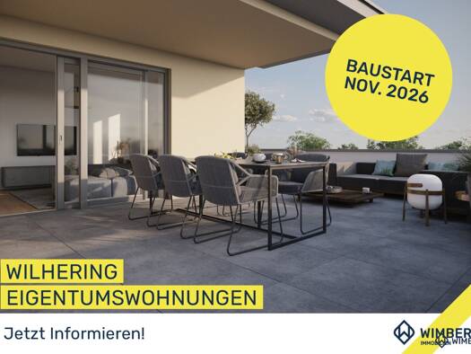Wohnung zum Kauf - Erstbezug 449.600 € 3 Zimmer 90 m² Eferdinger Bundesstraße 11 Wilhering 4073