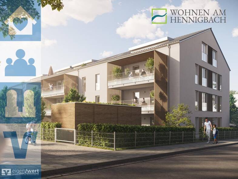 Wohnung zum Kauf 636.000 € 3 Zimmer 83,9 m² 2. Geschoss Markt Schwaben 85570