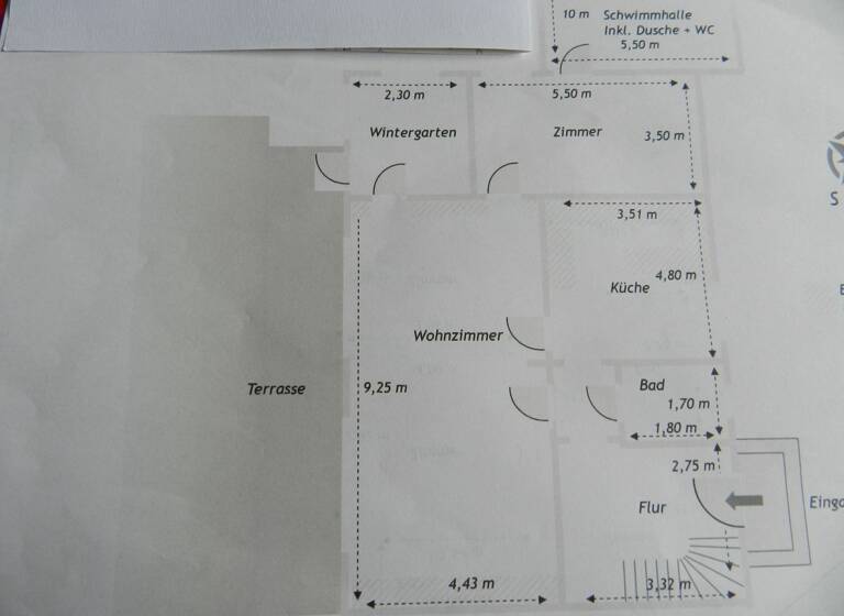 Einfamilienhaus zur Miete 3.500 € 6 Zimmer 237 m² 756 m² Grundstück frei ab sofort Schmeddingstraße 19 c Sentrup Münster 48149