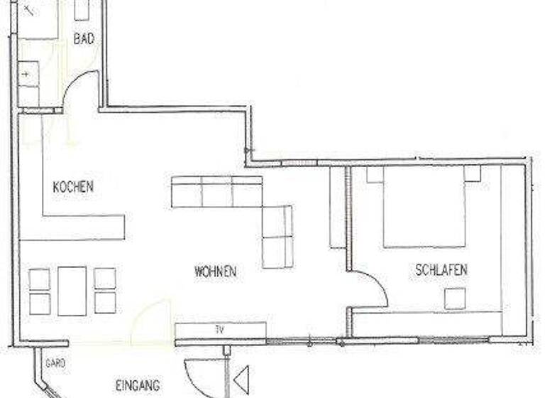 Wohnung zur Miete 430 € 2 Zimmer 66 m² EG In der Ennert 13 Herscheid 58849