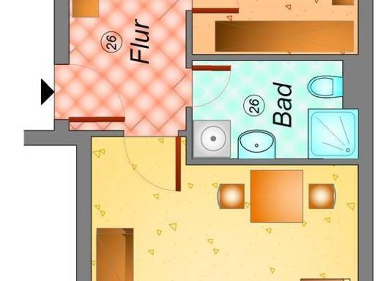 Wohnung zum Kauf 91.760 € 2 Zimmer 45,2 m² Altchemnitz Chemnitz 09125