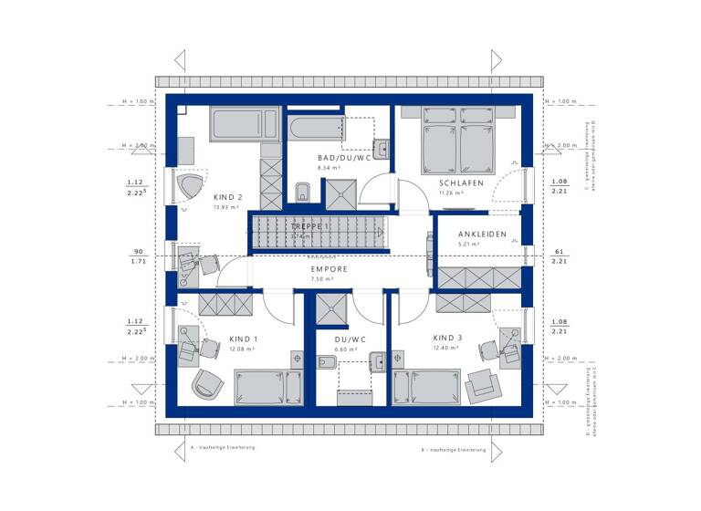 Einfamilienhaus zum Kauf 699.001 € 6 Zimmer 164 m² 510 m² Grundstück Saarn/Selbeck Mülheim an der Ruhr 45481